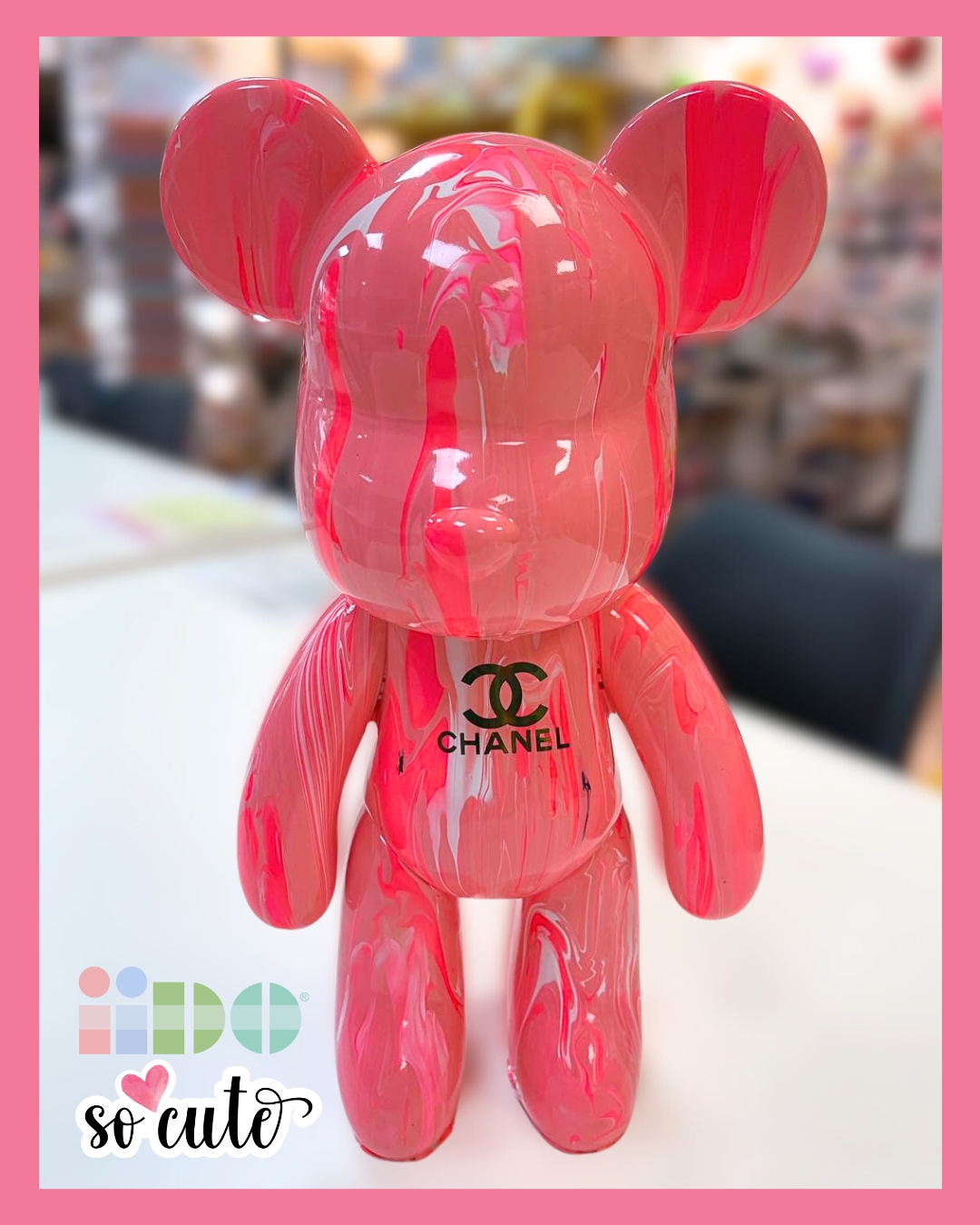 fermagli per capelli kawaii, decorati con crema decoden e charms kawaii, da iido