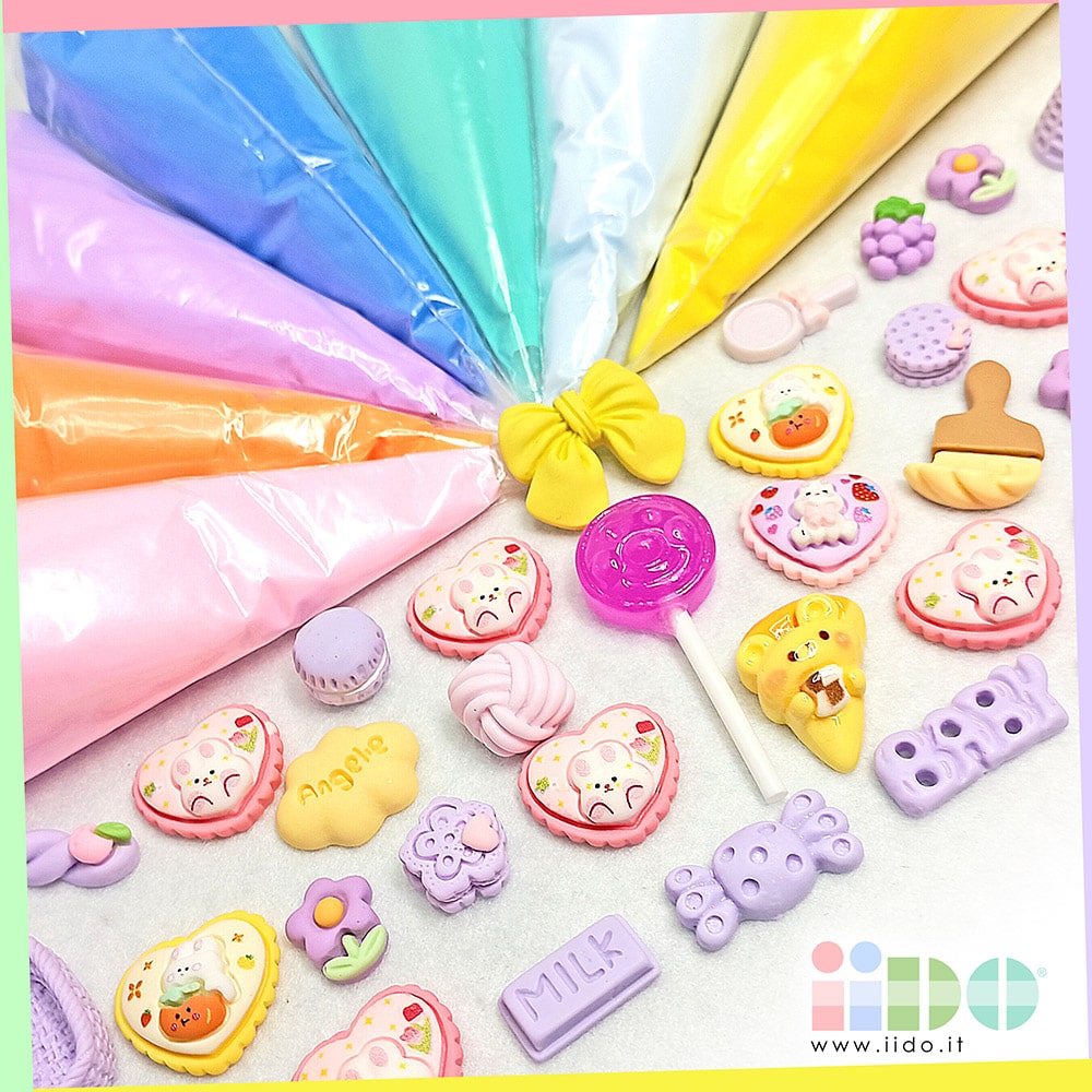 Oggetti decorativi in plastica stile Kawaii  | Rivenditore ufficiale su Roma | iido
