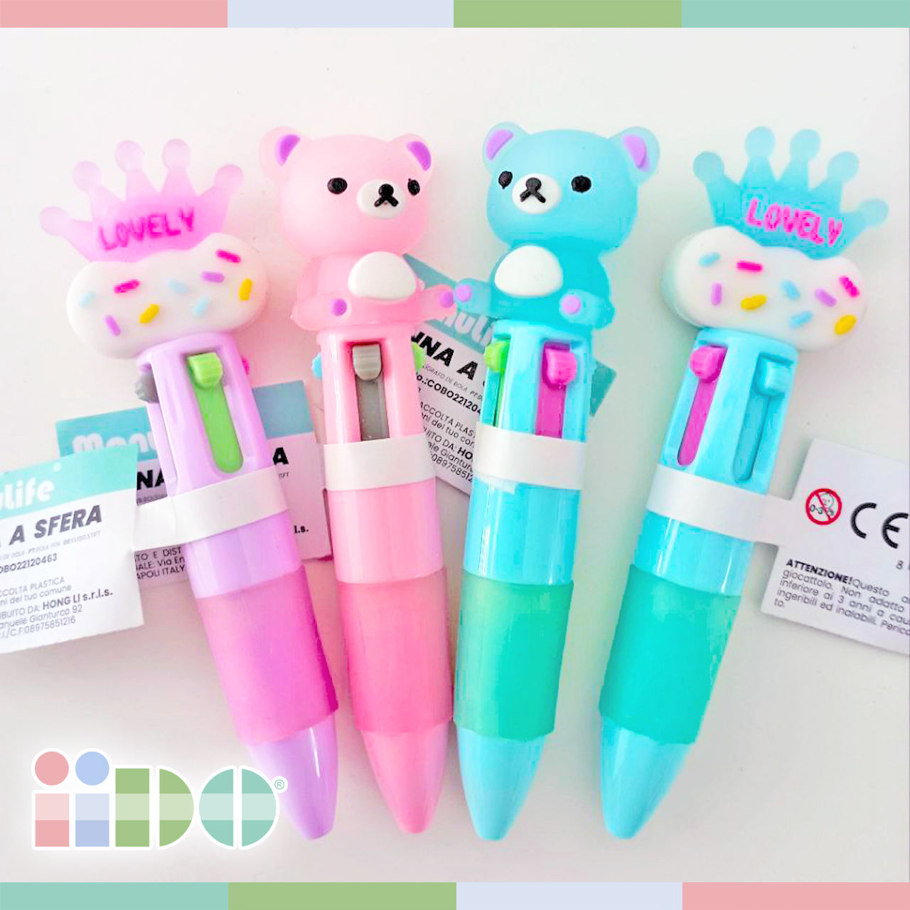 imitation cream con oggetti kawaii
