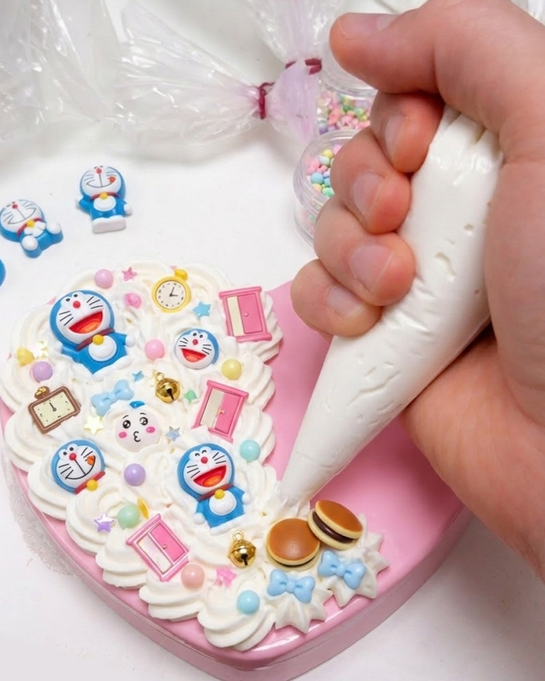 saccapoche di colori Decoden - Cream Glue Whipped Cream