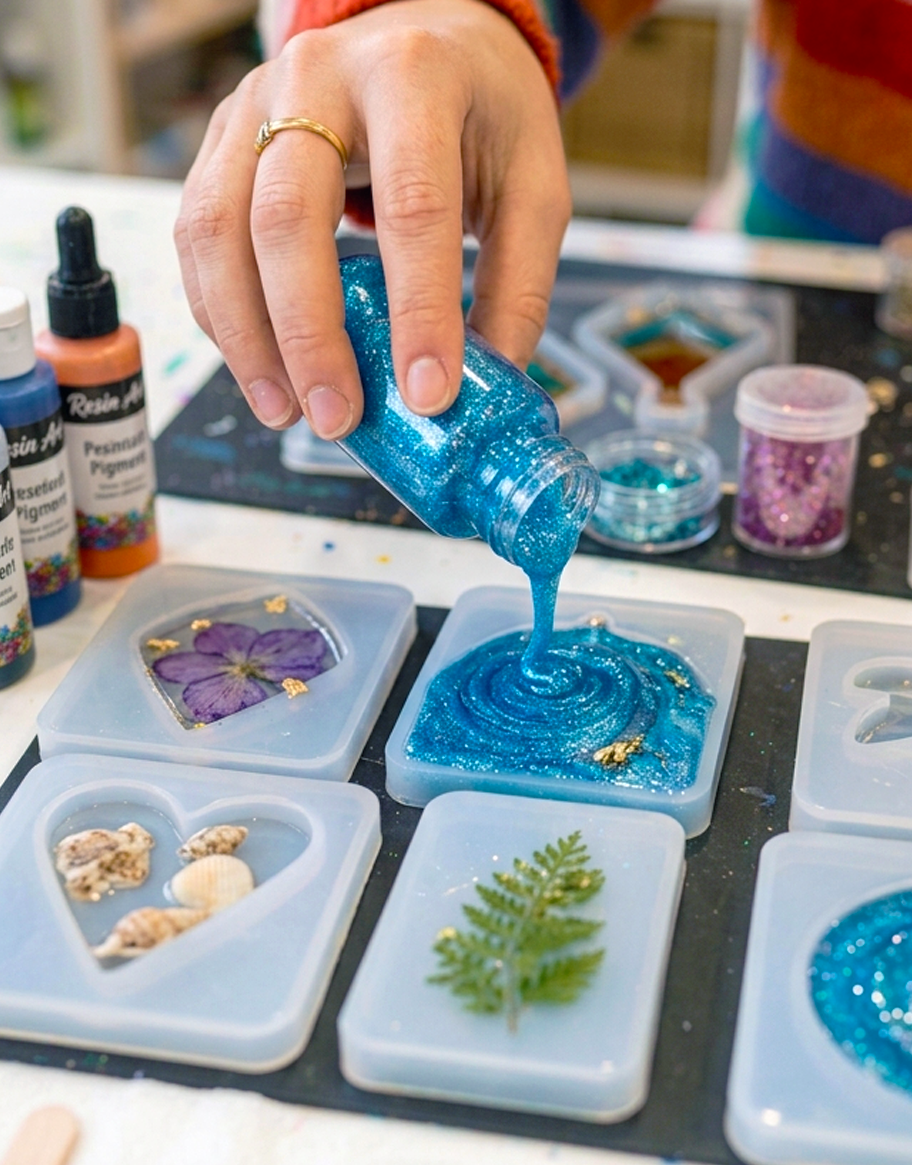 workshop e corsi di usare la resina UV