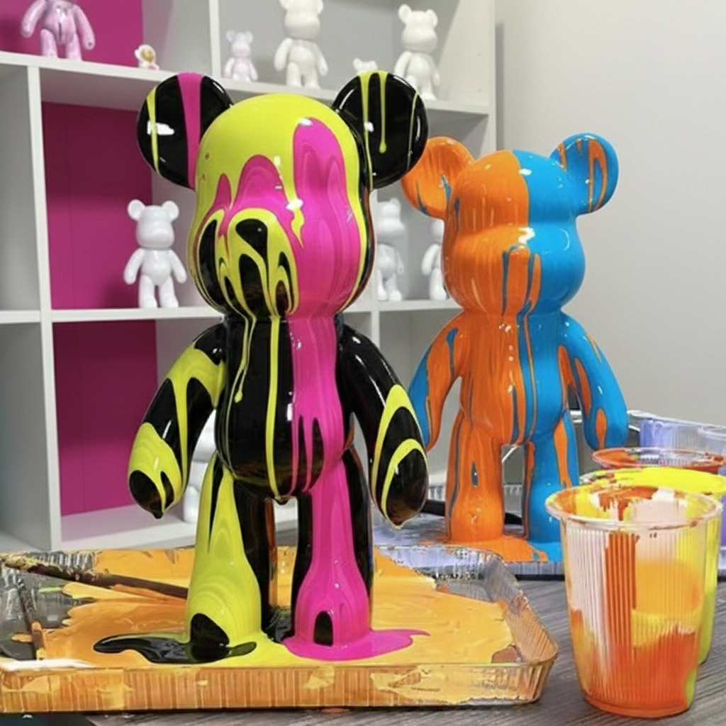 Pour Bear - Laboratorio Creativo di Pop Art