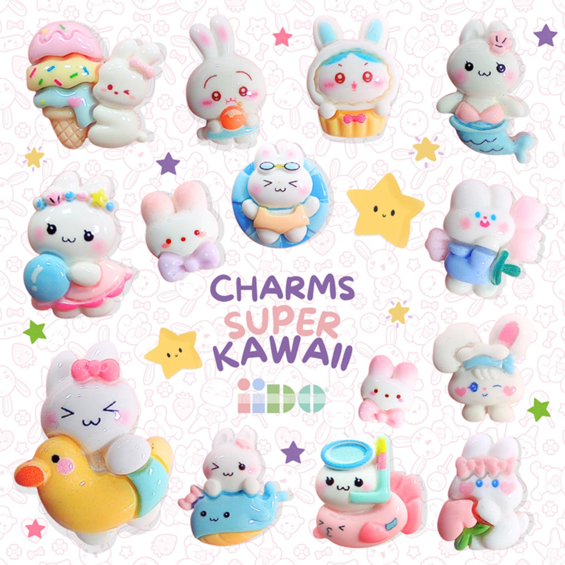 charms kawaii oggetti in resina decorativi in vendita tuscolana Roma