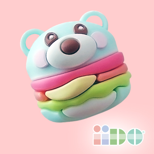Tempera matite kawaii in gomma, orsetto, da iido a Roma