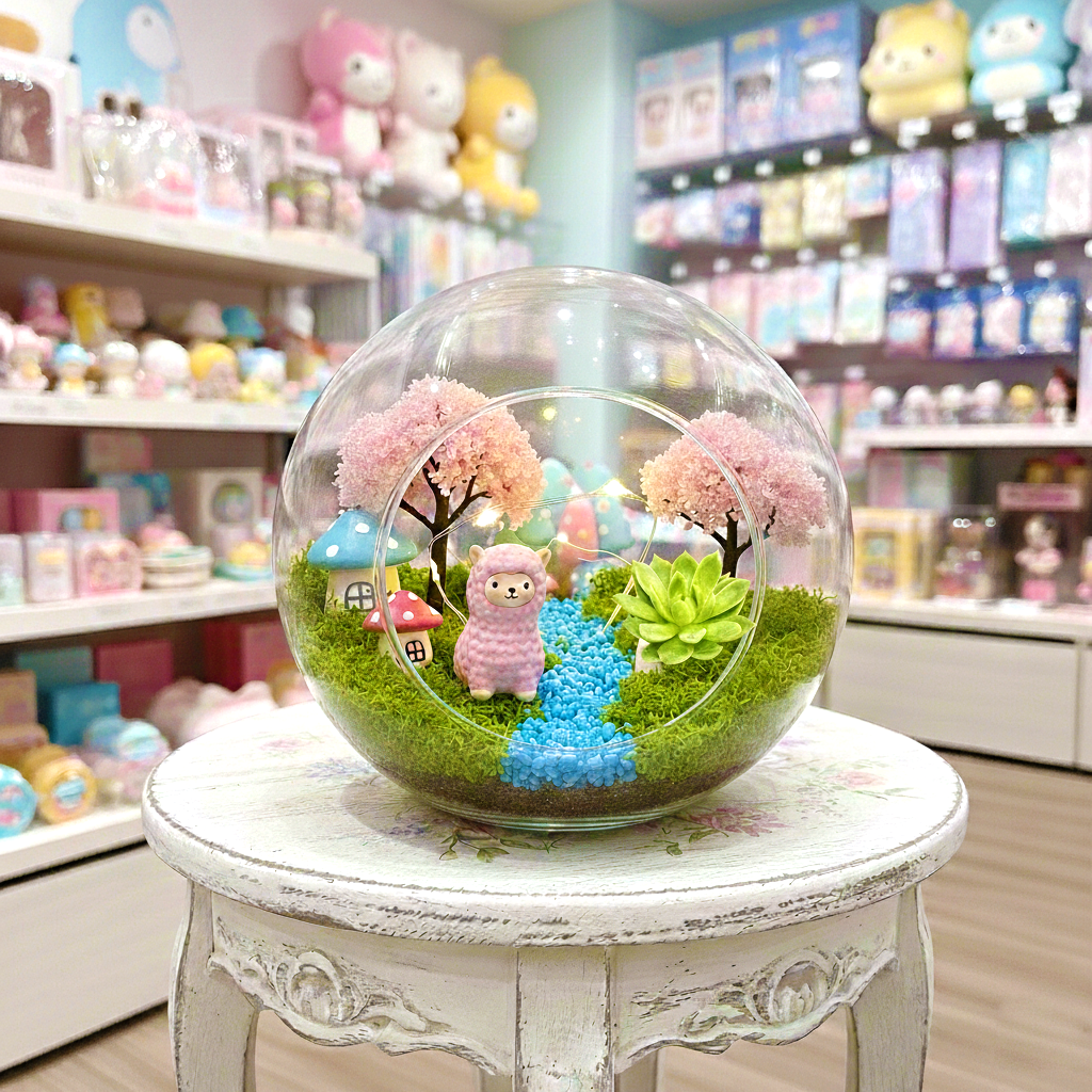 Mini Terrarium - Terrario in stile Kawai - attività di gruppo a Roma
